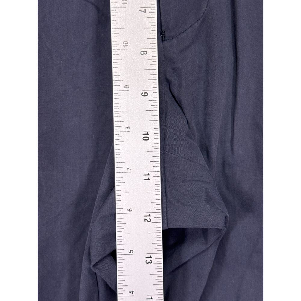 Tres Bien Pants 48 / Medium Mens Blue Cotton Taper Cropped Essential Trouser - Picture 4 of 7